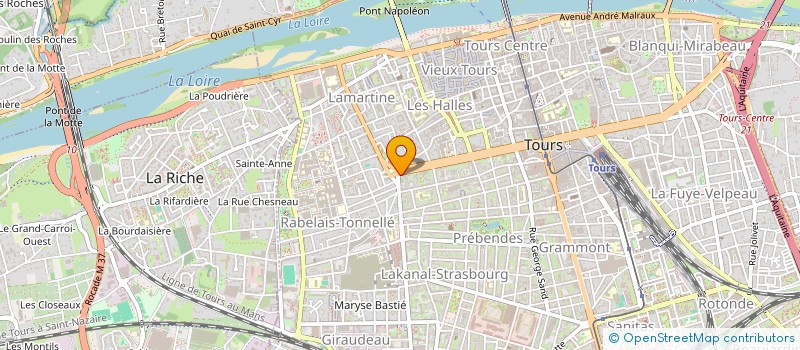 localisation de l'entreprise EURL P.P  TOURS