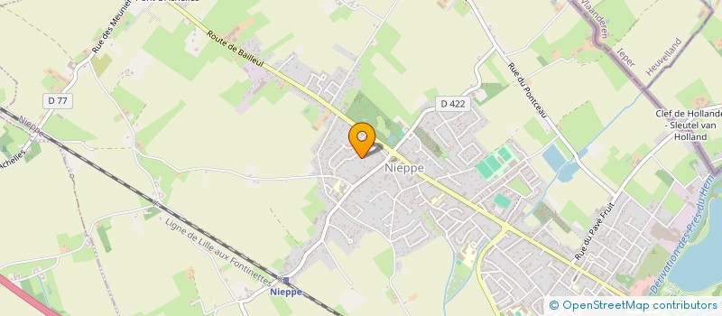 localisation de l'entreprise EURL PACHA  NIEPPE