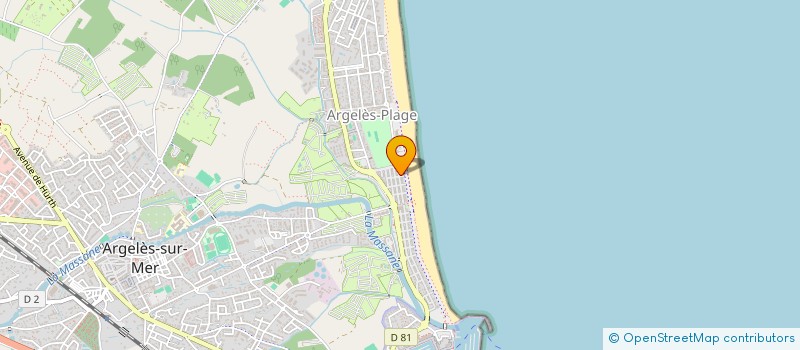 localisation de l'entreprise EURL PADANG à ARGELES-SUR-MER