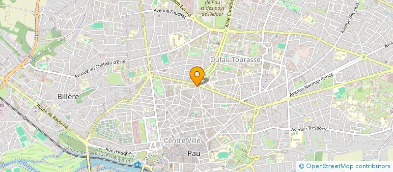 localisation de l'entreprise EURL PAJE à PAU