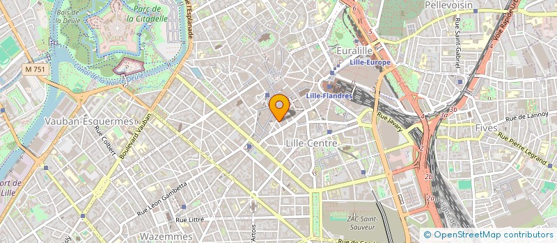 localisation de l'entreprise EURL PAK à LILLE