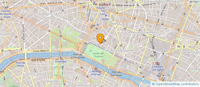 localisation de l'entreprise EURL PALADO à PARIS