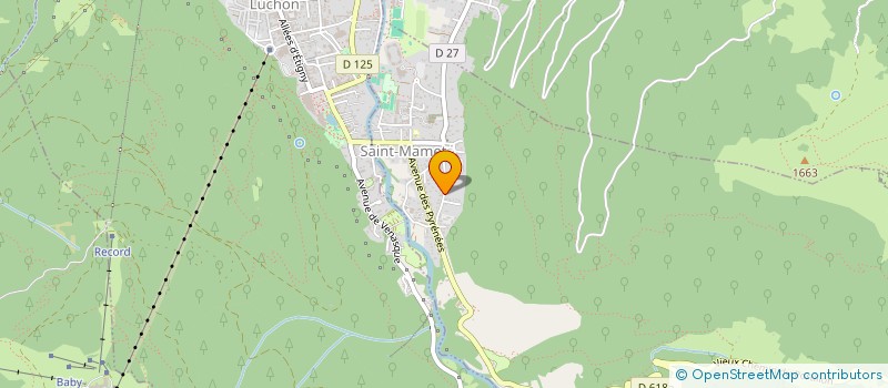 localisation de l'entreprise EURL PALMA  SAINT-MAMET