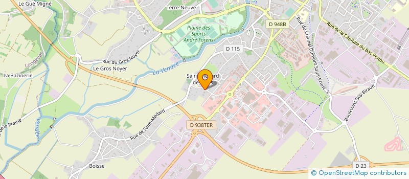 localisation de l'entreprise EURL PAMASA à FONTENAY-LE-COMTE