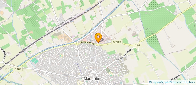 localisation de l'entreprise EURL PANID'OC à MAUGUIO