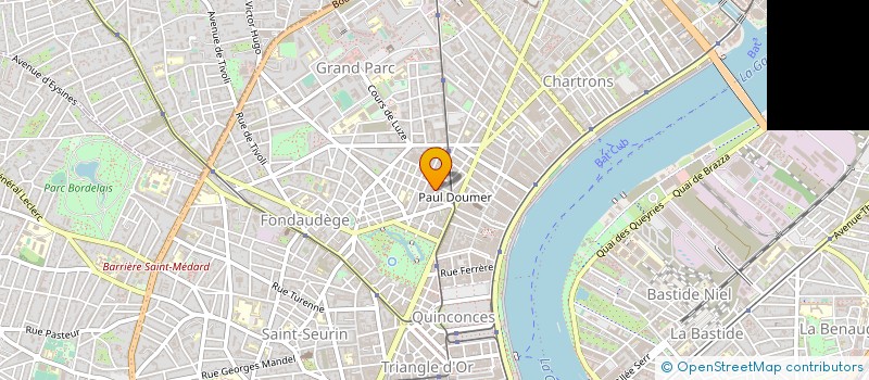 localisation de l'entreprise EURL PAPYRUS à BORDEAUX