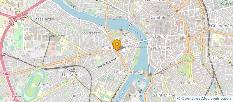 localisation de l'entreprise EURL PARAVEL  TOULOUSE