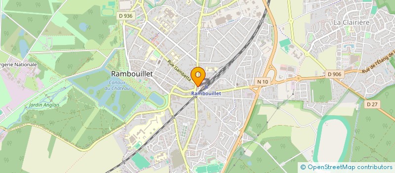 localisation de l'entreprise EURL PARCINEAU à RAMBOUILLET