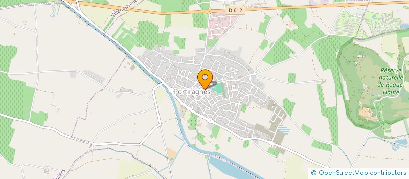 localisation de l'entreprise EURL PARCS & JARDINS DU LANGUEDOC à VILLENEUVE-LES-BEZIERS