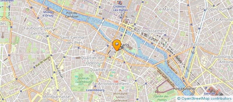 localisation de l'entreprise EURL PARIS 5  PARIS