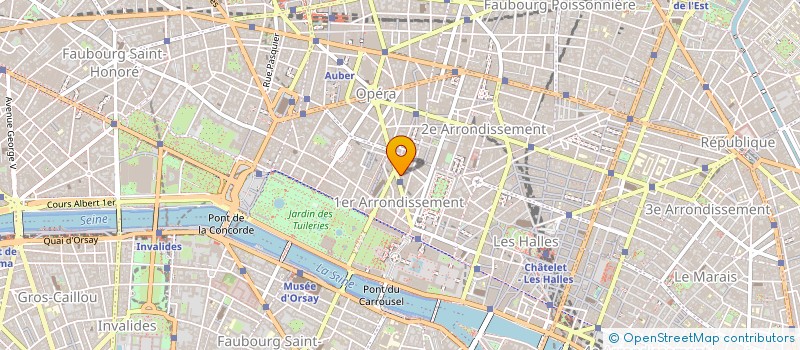 localisation de l'entreprise EURL PARISDELUXE&ARTY à PARIS