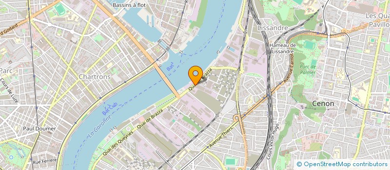 localisation de l'entreprise EURL PASCAL SENDER à BORDEAUX