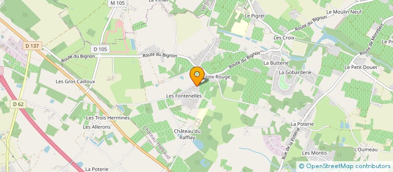 localisation de l'entreprise EURL PASCAL VOUHE  HAIE-FOUASSIERE (LA)