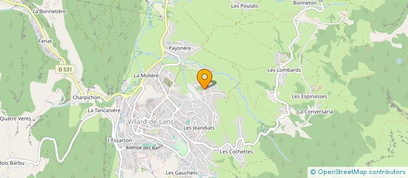 localisation de l'entreprise EURL PASCALIS SEBASTIEN  GROLEJAC