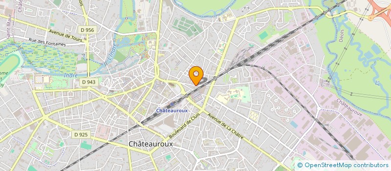 localisation de l'entreprise EURL PASCO VALENTIN à CHATEAUROUX