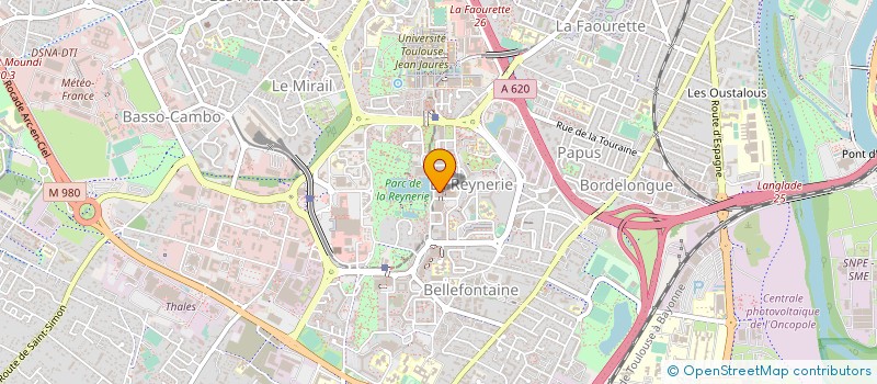 localisation de l'entreprise EURL PASS - TECH à TOULOUSE