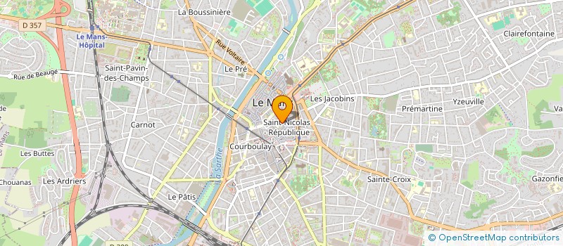 localisation de l'entreprise EURL PAT'IN SHABBY  LE MANS