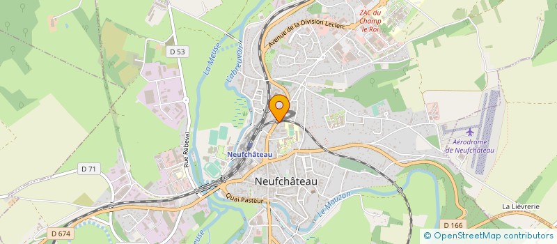 localisation de l'entreprise EURL PAT SERVICE à NEUFCHATEAU