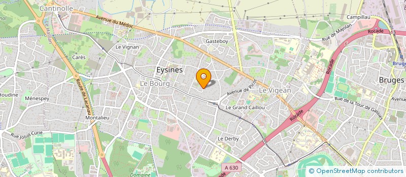 localisation de l'entreprise EURL PATARIN JOUBERT à EYSINES