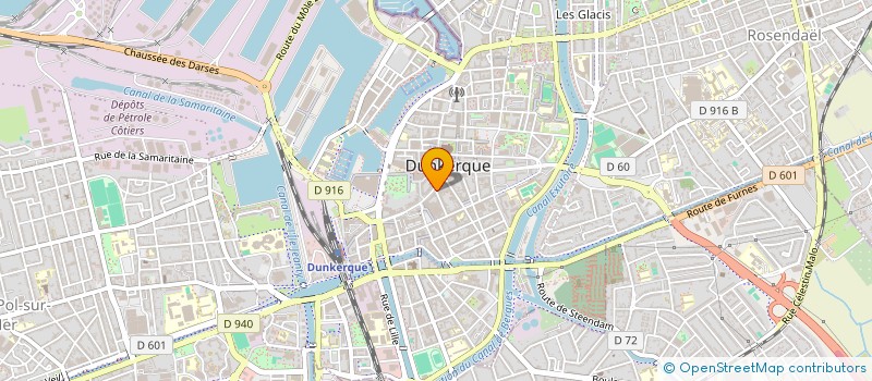 localisation de l'entreprise EURL PATES ET SAVEURS D ITALIE à DUNKERQUE