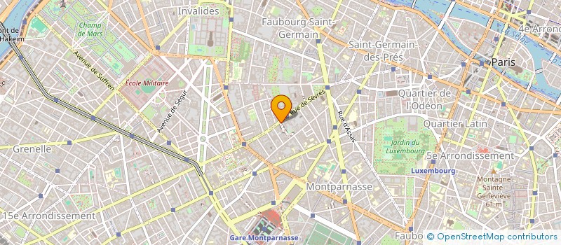 localisation de l'entreprise EURL PATRICK GUILLARD  PARIS