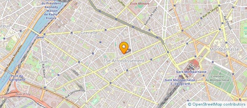 localisation de l'entreprise EURL PATRICK LE MAREC  PARIS