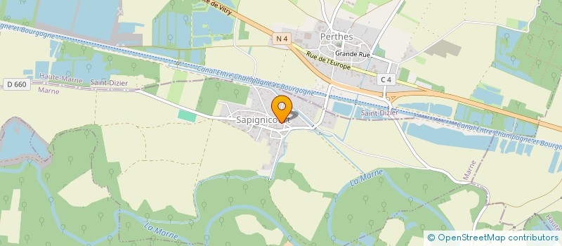 localisation de l'entreprise EURL PAUCLESIMAC à SAINT-DIZIER