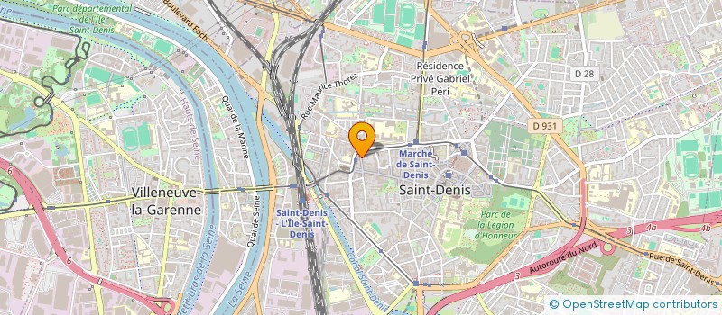 localisation de l'entreprise EURL PAUWELS SERVICE à SAINT-DENIS