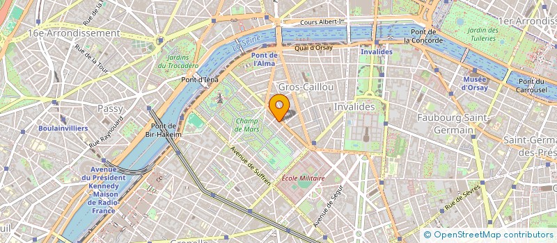 localisation de l'entreprise EURL PAVALAC  PARIS