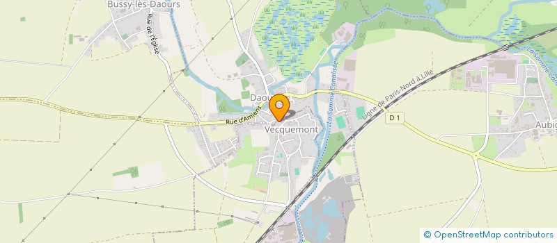 localisation de l'entreprise EURL  PEETERS BOIS  VECQUEMONT