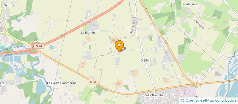 localisation de l'entreprise EURL PEIGNARD  BREAL-SOUS-MONTFORT