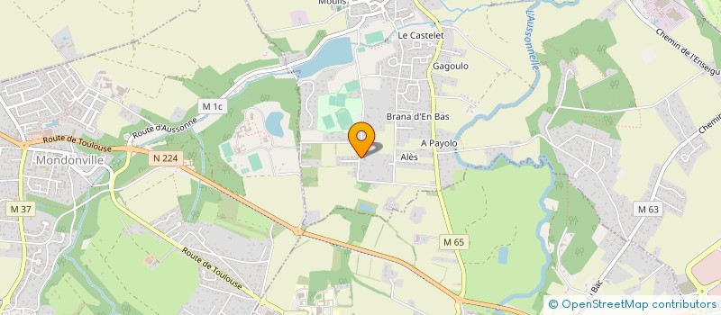 localisation de l'entreprise EURL PEREIRA à AUSSONNE