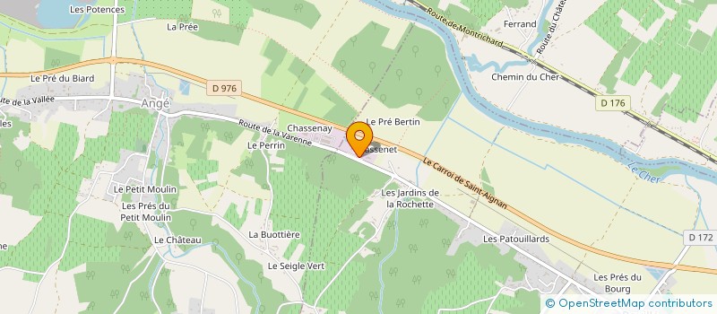 localisation de l'entreprise EURL PEREIRA CONSTRUCTIONS à POUILLE