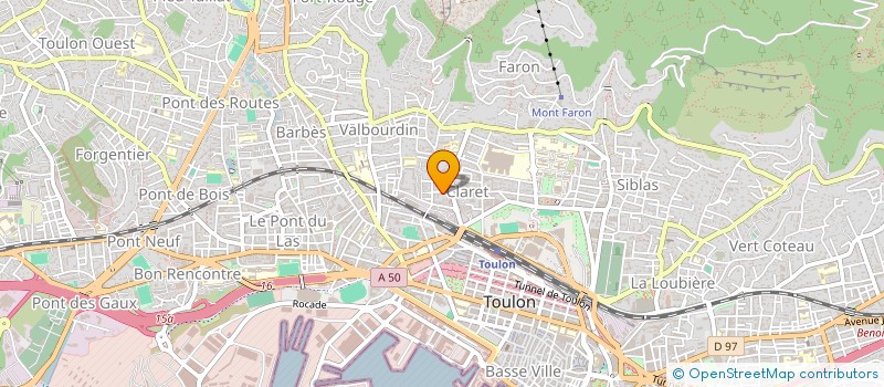 localisation de l'entreprise EURL PERFORMANCES CONSULTING INTERNATIONAL  TOULON