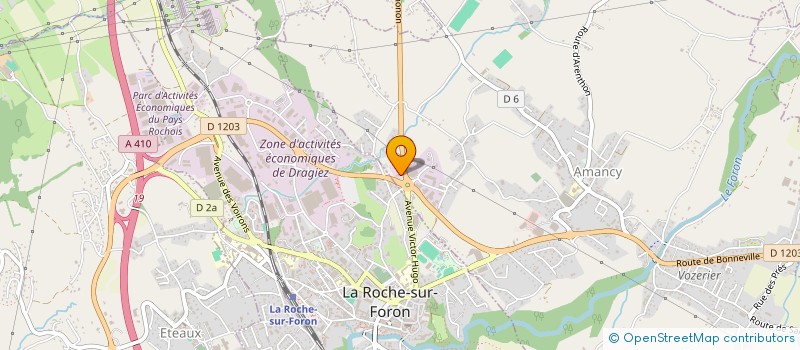 localisation de l'entreprise EURL PERFS à AMANCY