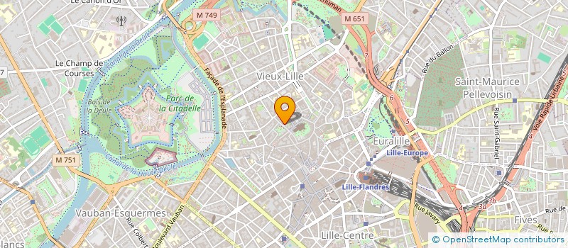 localisation de l'entreprise EURL PERLE NOIRE à LILLE
