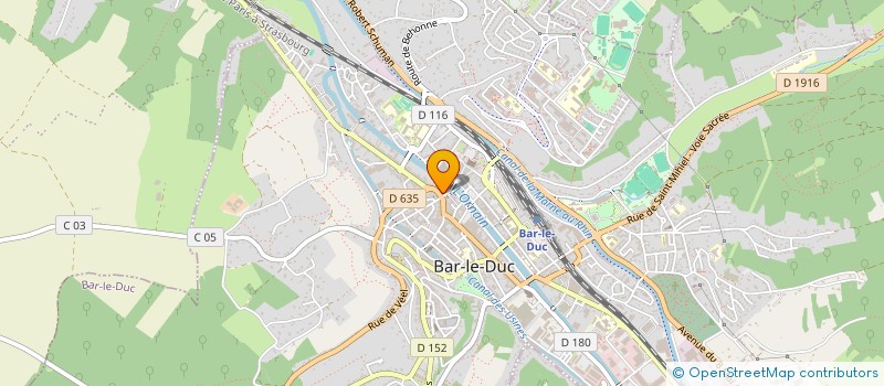 localisation de l'entreprise EURL PERLIMPINPIN à BAR-LE-DUC