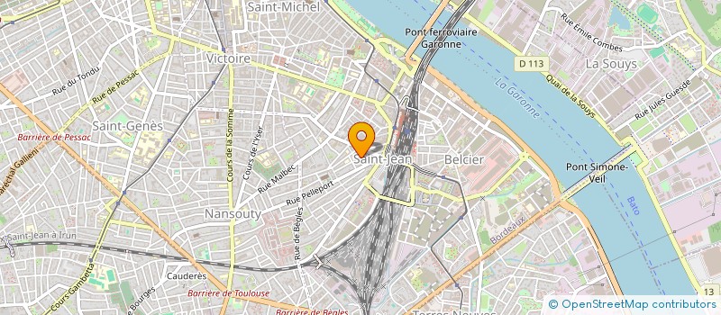 localisation de l'entreprise EURL PERMAFROST à BORDEAUX