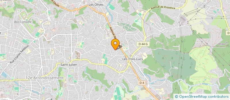 localisation de l'entreprise EURL PERMANENCE MEDICALE à MARSEILLE