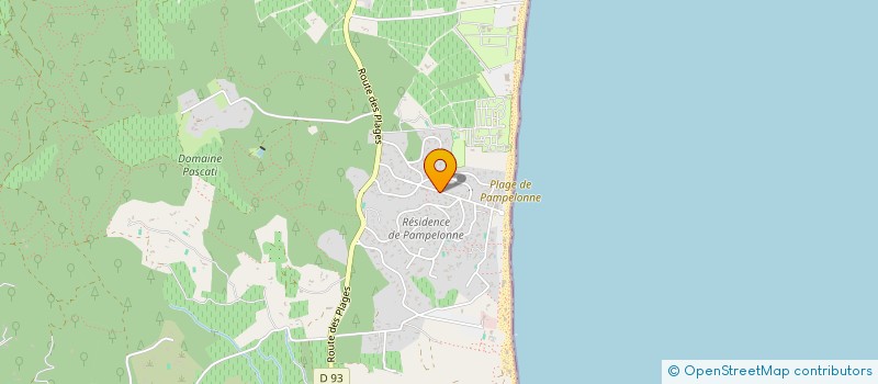 localisation de l'entreprise EURL PERSPECTIVES  RAMATUELLE