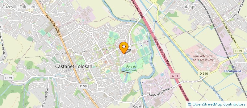 localisation de l'entreprise EURL PESAGE MIDI PYRENEES à CASTANET-TOLOSAN