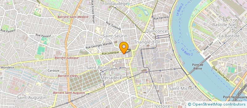 localisation de l'entreprise EURL PESENTI MURIEL  BORDEAUX