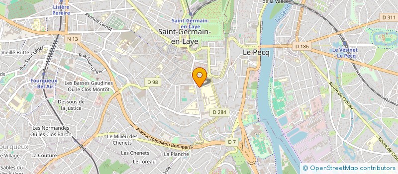 localisation de l'entreprise EURL PETROUCHOVO 21EME SIECLE  SAINT-GERMAIN-EN-LAYE