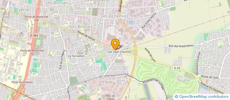 localisation de l'entreprise EURL PG  BRON