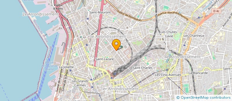 localisation de l'entreprise EURL PHARMACIE BRIERE à MARSEILLE