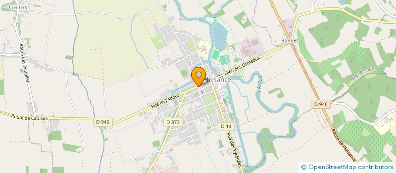 localisation de l'entreprise EURL PHARMACIE DE LA BASTIDE NEUVE  PLAISANCE