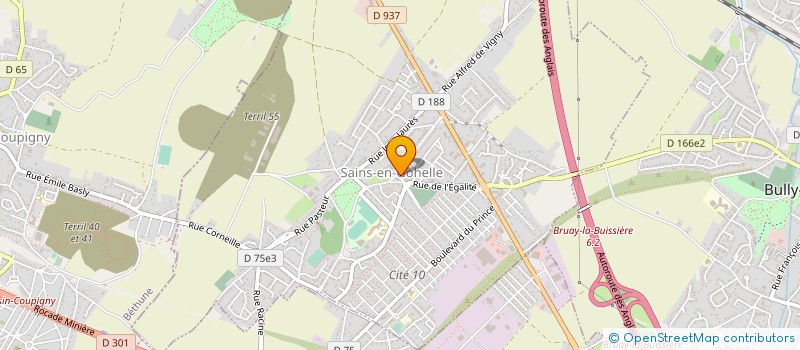 localisation de l'entreprise EURL PHARMACIE DUQUESNE à SAINS-EN-GOHELLE