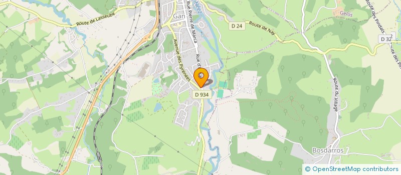 localisation de l'entreprise EURL PHARMACIE GANTOISE  GAN