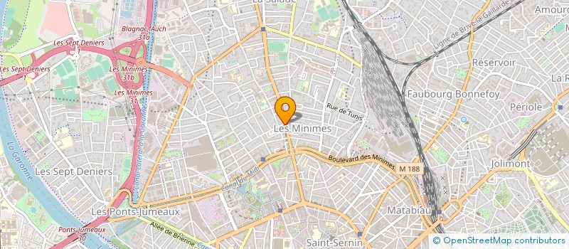 localisation de l'entreprise EURL PHARMACIE GUTTFREINT à TOULOUSE