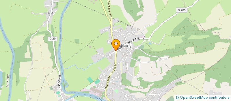 localisation de l'entreprise EURL PHARMACIE MARGUERITTE  FLOING